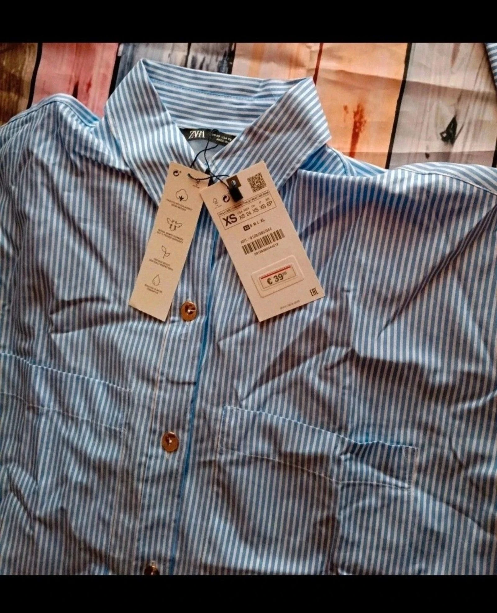 Camisa Rayas ZARA Oversize / chemise à rayures |XS-M – photo 4